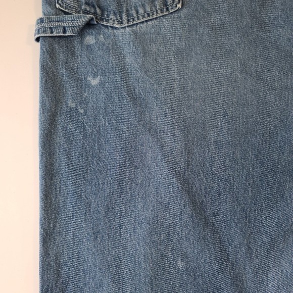 Vintage Key Carpenter Jeans Men's Size 44x32 Blue Denim Work - Picture 8 of 11
